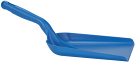 Совок Vikan (327х271х50мм, 550мм, м/пласт, синий)