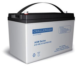 Тяговый аккумулятор CHALLENGER EV12-120 (12В, 105Ач, AGM)