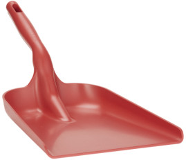 Совок Vikan (327х271х50мм, 550мм, м/пласт, красный)