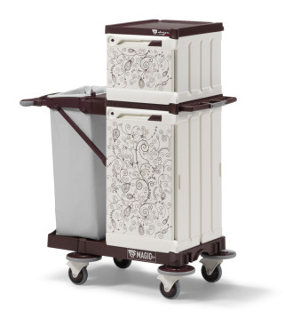 Тележка TTS MagicArt 06 Safety (2 отделения, рисунок KAPOK, держ. мешка)