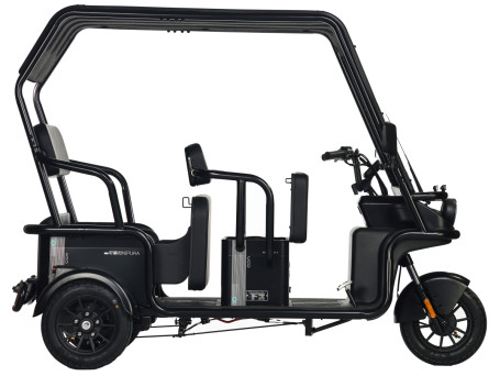 Трицикл электрический Wanshida NIPLA 570 (60V, 1000W, белый) (0000299-3092)