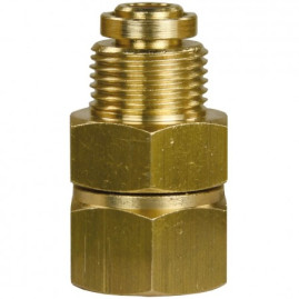 Переходник 3/8"ш-1/4"г (220бар, лат, вращ) R+M