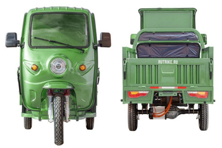 Трицикл электрический Rutrike Гермес 1500 60V/1200W (серый)