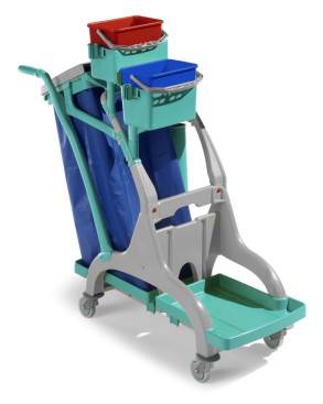 Тележка TTS NICK STAR 00 (2х4л, держатель мешка 120л)
