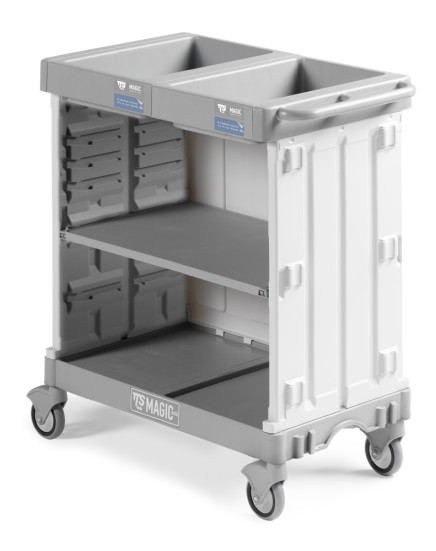 Тележка TTS Magic Hotel 900B (открытая, полки)