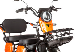 Трицикл электрический Rutrike Бумеранг (синий)