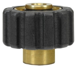 Переходник М22х1.5г-1/4"г (400бар, лат, короткая) R+M