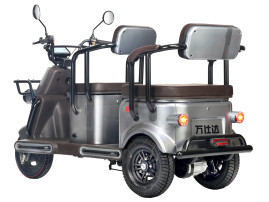 Трицикл электрический Wanshida U1-X (60V, 800W, серый)