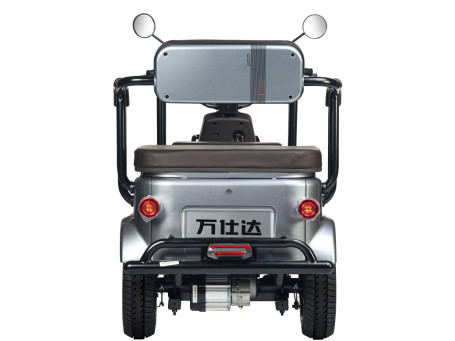 Трицикл электрический Wanshida U1-X (60V, 800W, серый) (0000307-3094)