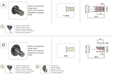 Мембранный насос Comet BP110 (20 бар, 110 л/мин, ВОМ 1&quot;3/8)