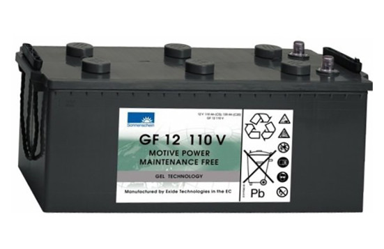 Тяговый аккумулятор Sonnenschein GF 12 110 V (110Ач, GEL)
