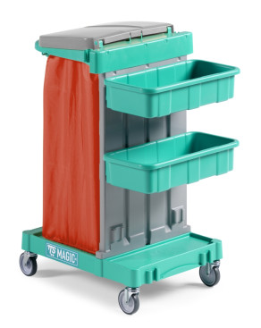 Тележка TTS Magic Line 10B (2 корзины, держ. мешка 120л)