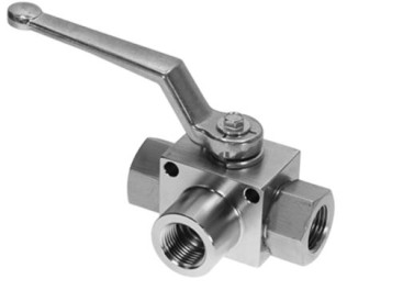 Кран гидравлический V3RH (3/8&quot;г-г-г, 500бар)