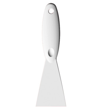 Скребок ручной Haug Bursten (75мм, узкий, белый)