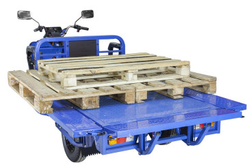 Трицикл электрический Rutrike Габарит 1700 60V1200W (красный)