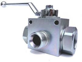 Кран гидравлический V3RH (3/4"г-г-г, 400бар)