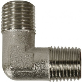 Переходник угловой 3/8"ш-3/8"ш (150бар, лат.никел) R+M