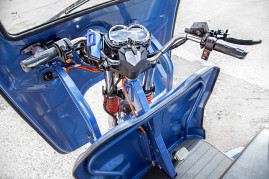 Трицикл электрический Rutrike Гермес Pro 1500 (серый)