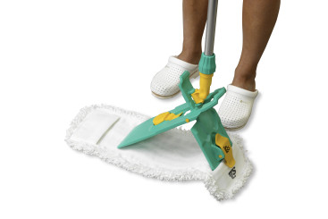 Рамка TTS BLIK (40см, с педалью и зажимом для мопов с карманами)