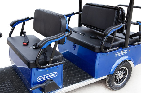 Гольф-кар мини Gelbert Venus (60V, 1200Вт, белый)