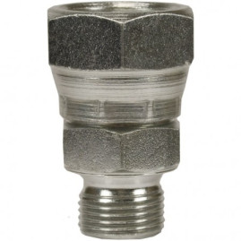 Переходник 3/8"ш-3/8"г (200бар, оцинк, вращ) R+M