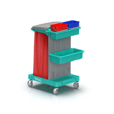 Тележка TTS Magic Line 20B (2х4л, 2 корзины, держ. мешка 120л)