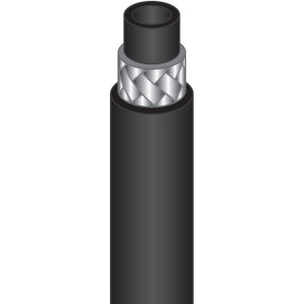 Шланг Flexy бухта 100м (DN06, 200бар, черный) R+M