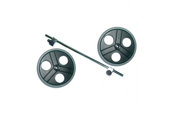 Комплект осевых колёс TTS (для тележок Nick, 200мм) 