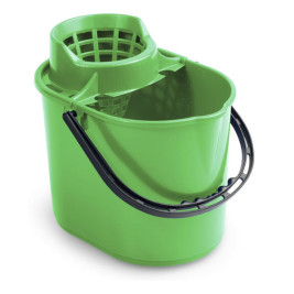 Ведро TTS Pit (пласт, с отжимом, 12 л, зеленый)